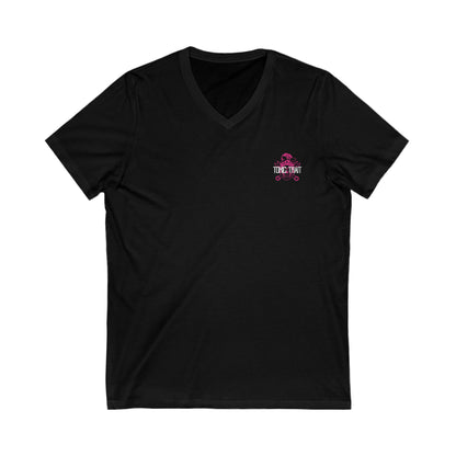 Parts Runner Jersey Short Sleeve V-Neck Tee