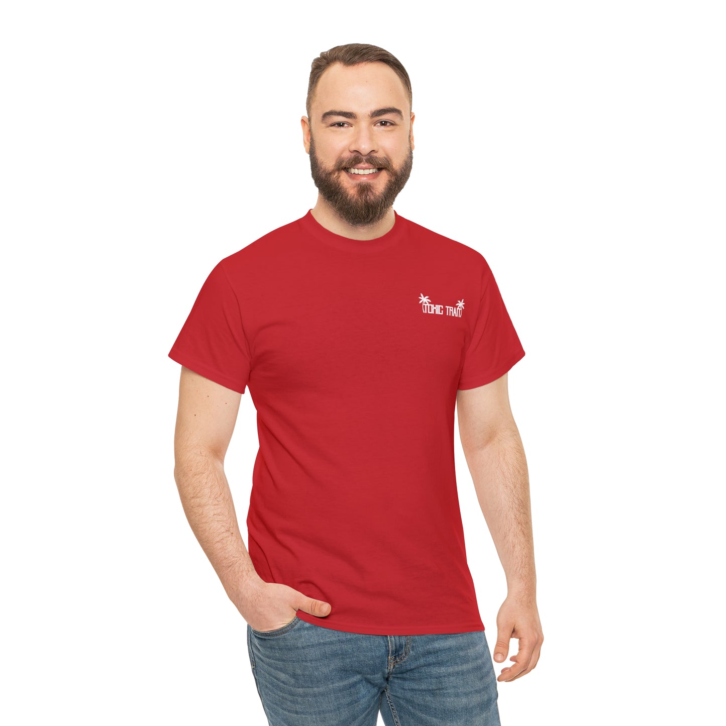 License Plate Toxic Trait Heavy Cotton Tee