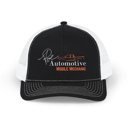 Embroidered Automotive Mobile Mechanic Trucker Hat
