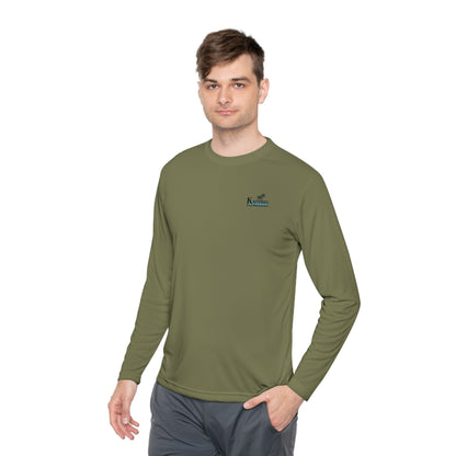 Kaitfors logo Pool Unisex Lightweight Long Sleeve Tee