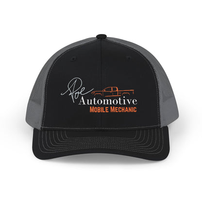 Embroidered Automotive Mobile Mechanic Trucker Hat